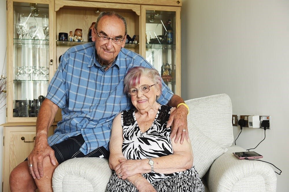 David & June Hope, Wixams Retirement Village