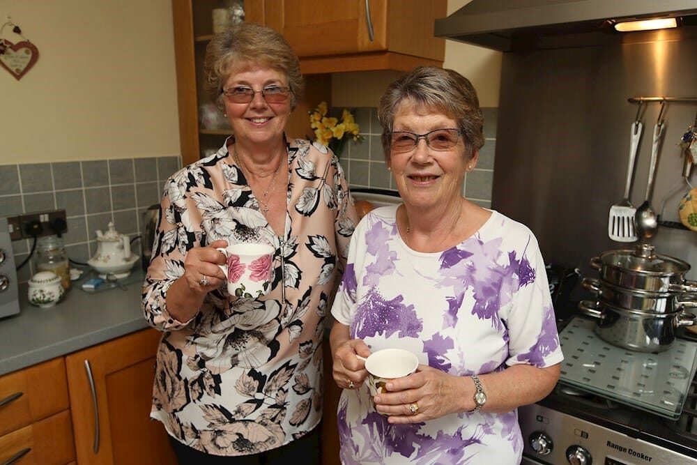 Lynne Chalk & Val McBride, Longbridge Village
