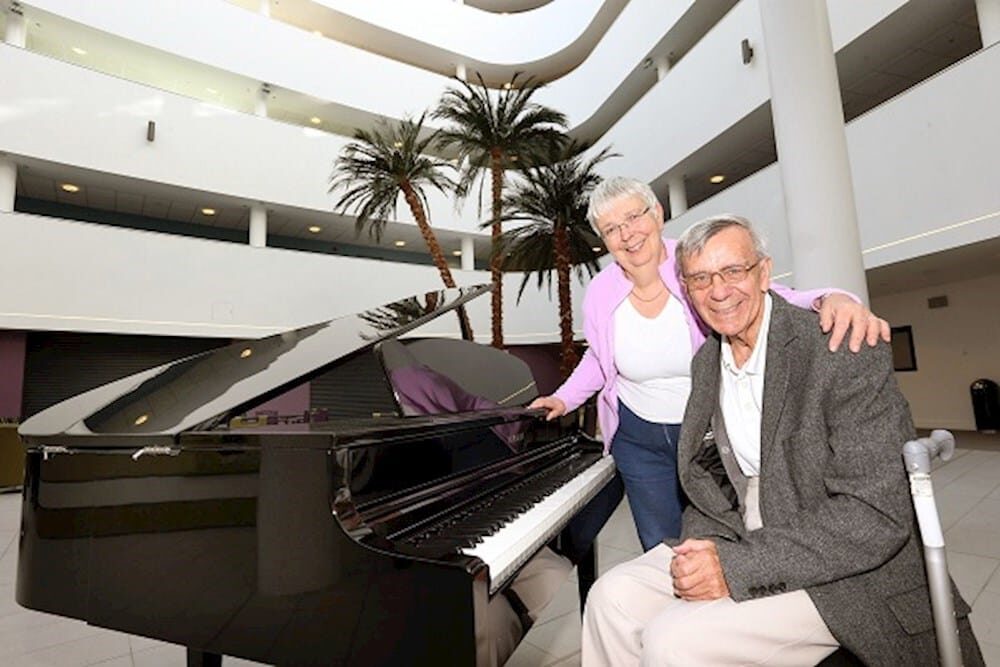 Maureen & Michael Rickards, Bournville Gardens