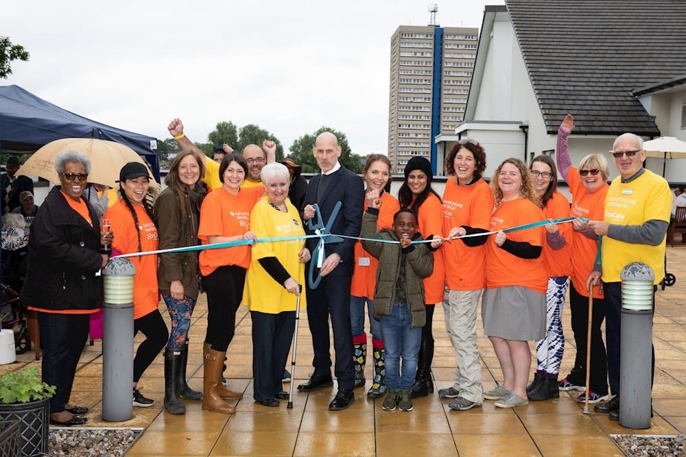 Volunteers help Pannel Croft village to bloom