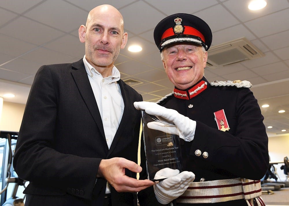 Lord-Lieutenant Presents London Marathon Award to Midlands Charity CEO Image