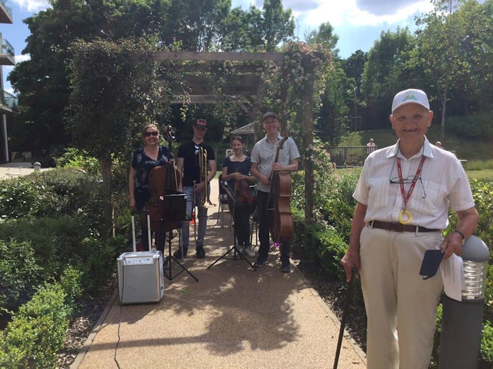 Musicians inspire hearts and minds at Bournville Gardens