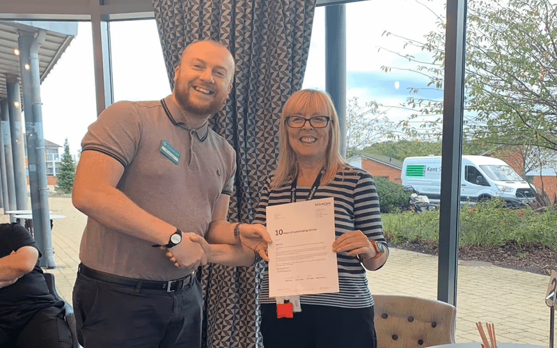 Lark Hill Housekeeper Julia is celebrating ten years in her role. Julia discusses the key to her long service, and why Lark Hill Village remains close to her heart.