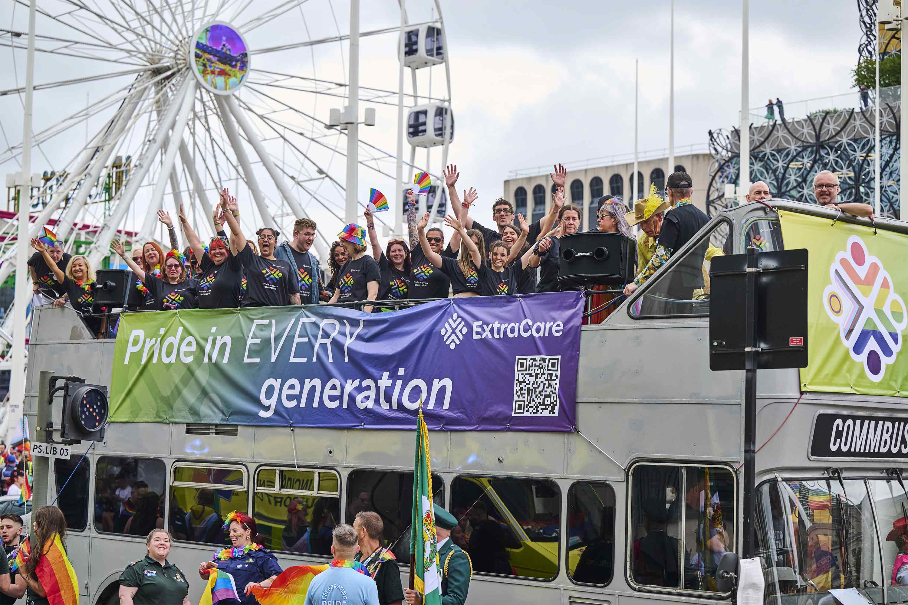 Birmingham Pride unites ExtraCare generations