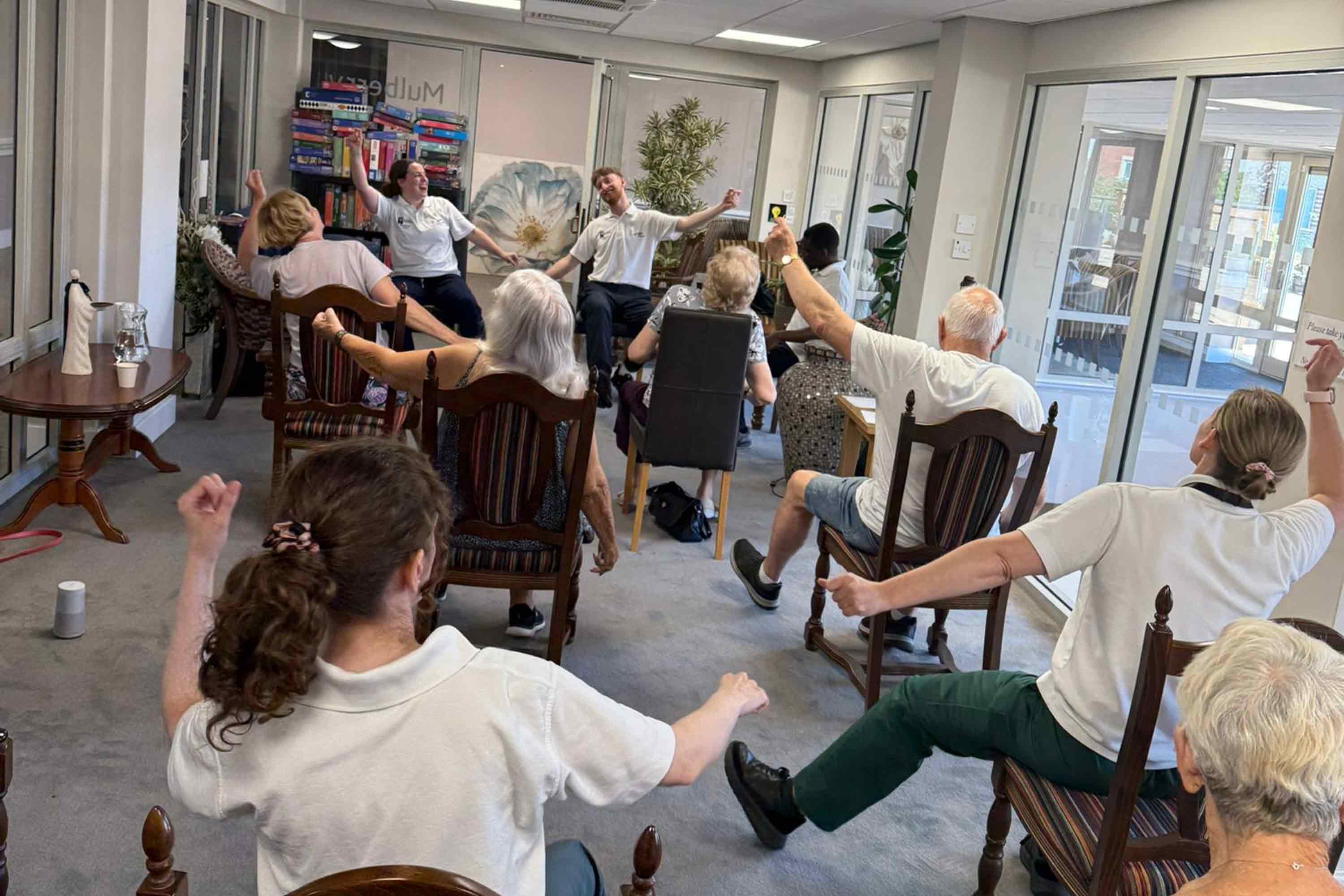 Northampton Physiotherapy Students Leave Lasting Impact on Milton Keynes Retirement Village