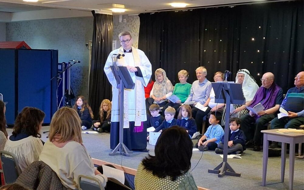 Retirement residents, children and Gloucester Cathedral unite for intergenerational Candlemas celebration